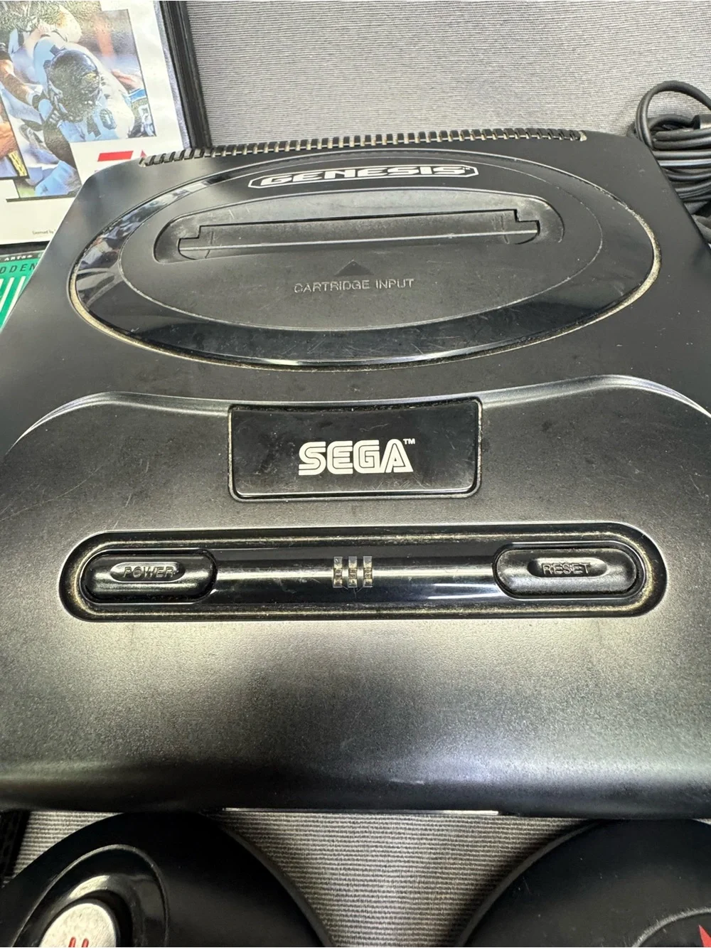 SEGA Genesis Model 2 MK-1631 Bundle: Console, 2 x Controllers, 7 Games Tested
